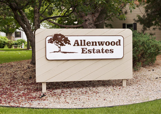 Allenwood Estates Sign