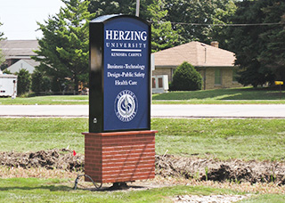 Herzing University Marquee