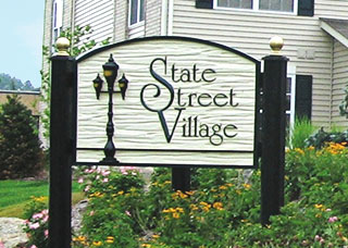 State Street Village Sign